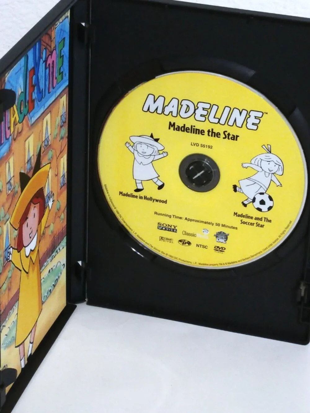 Madeline Set of Three DVD Movies Merry Musical Melodies/Winter Vacation/The Star